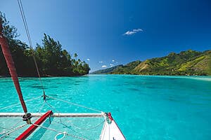 Catamaran sail in Moorea