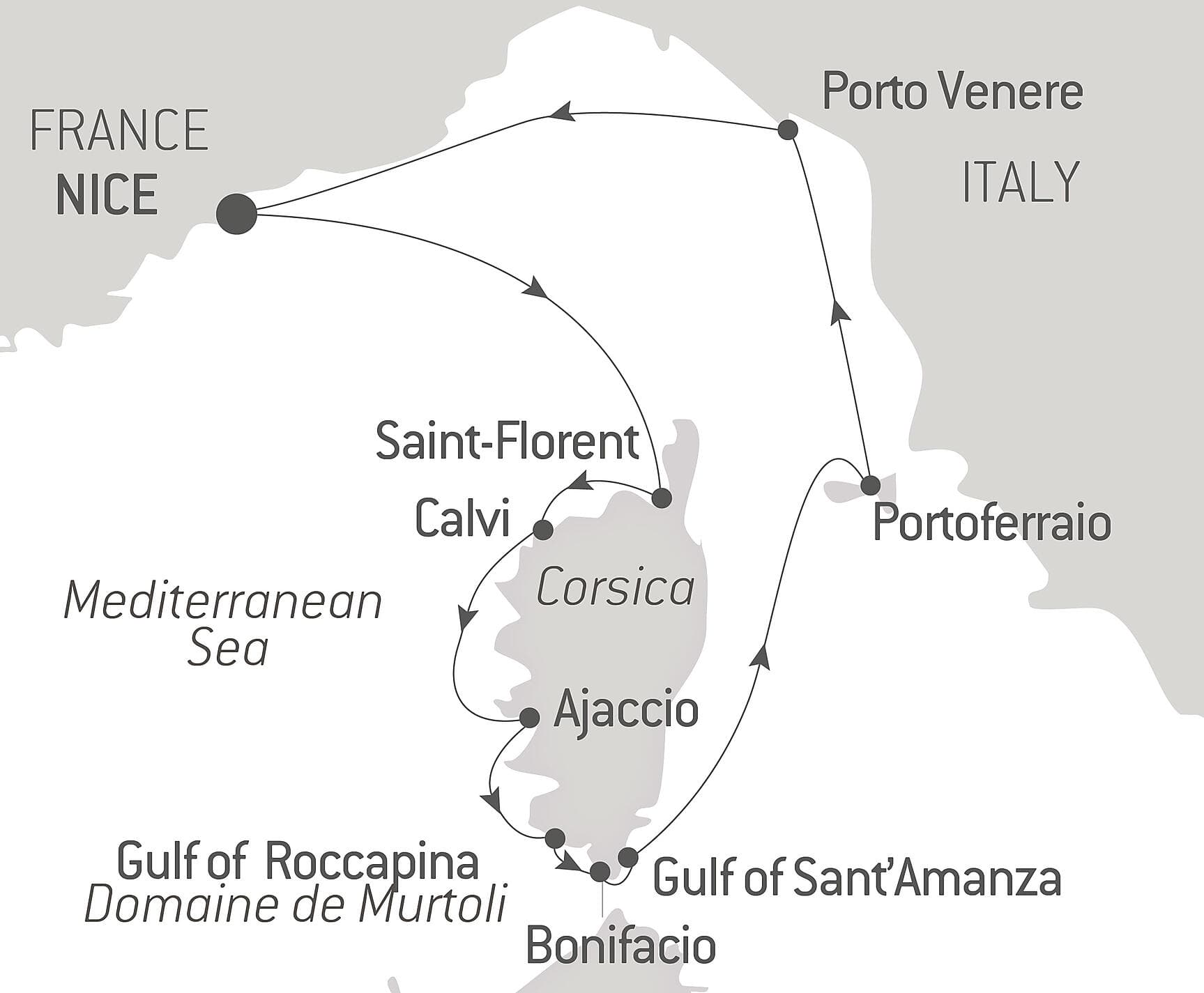 The great Corsican loop