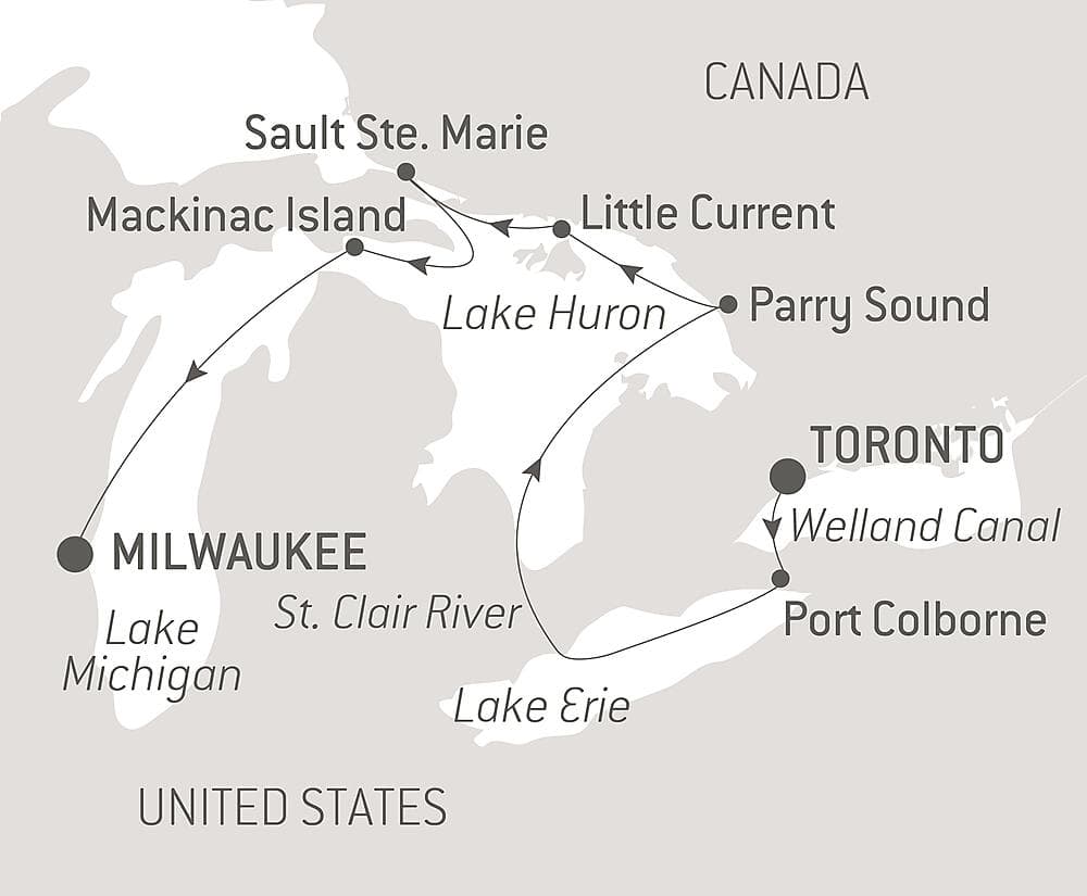 A Voyage Along the Great Lakes – with Smithsonian Journeys null