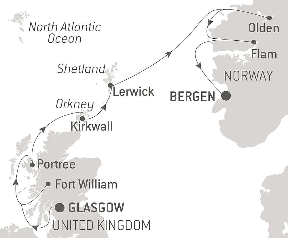 Scottish Isles and Norwegian Fjords Voyage – with Smithsonian Journeys