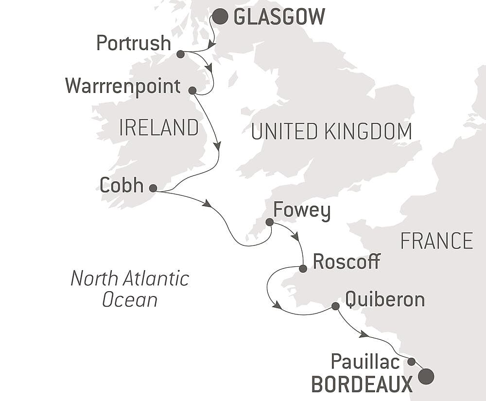 From the Irish Sea to the Bay of Biscay