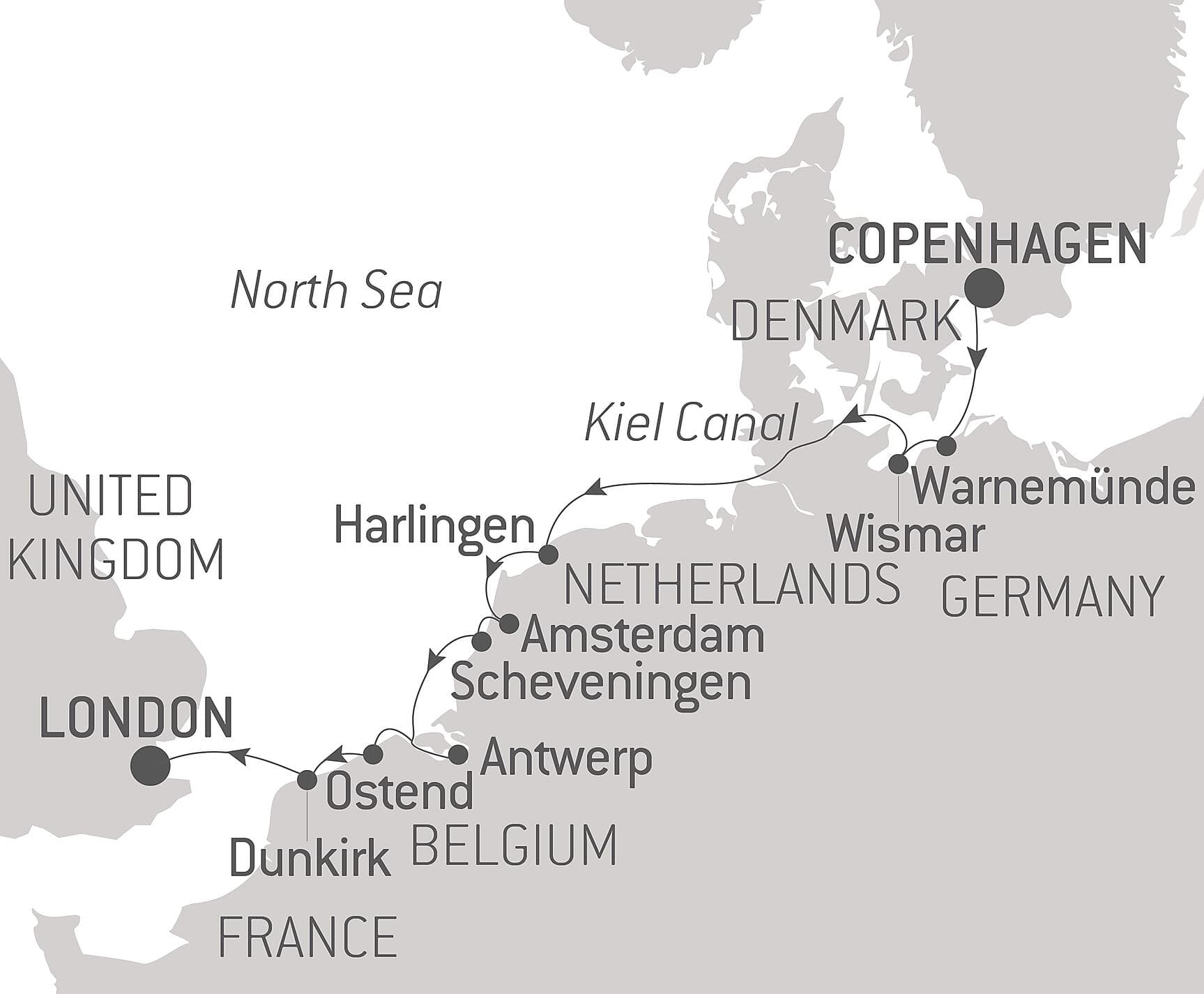 A World Affairs Voyage from Copenhagen to London