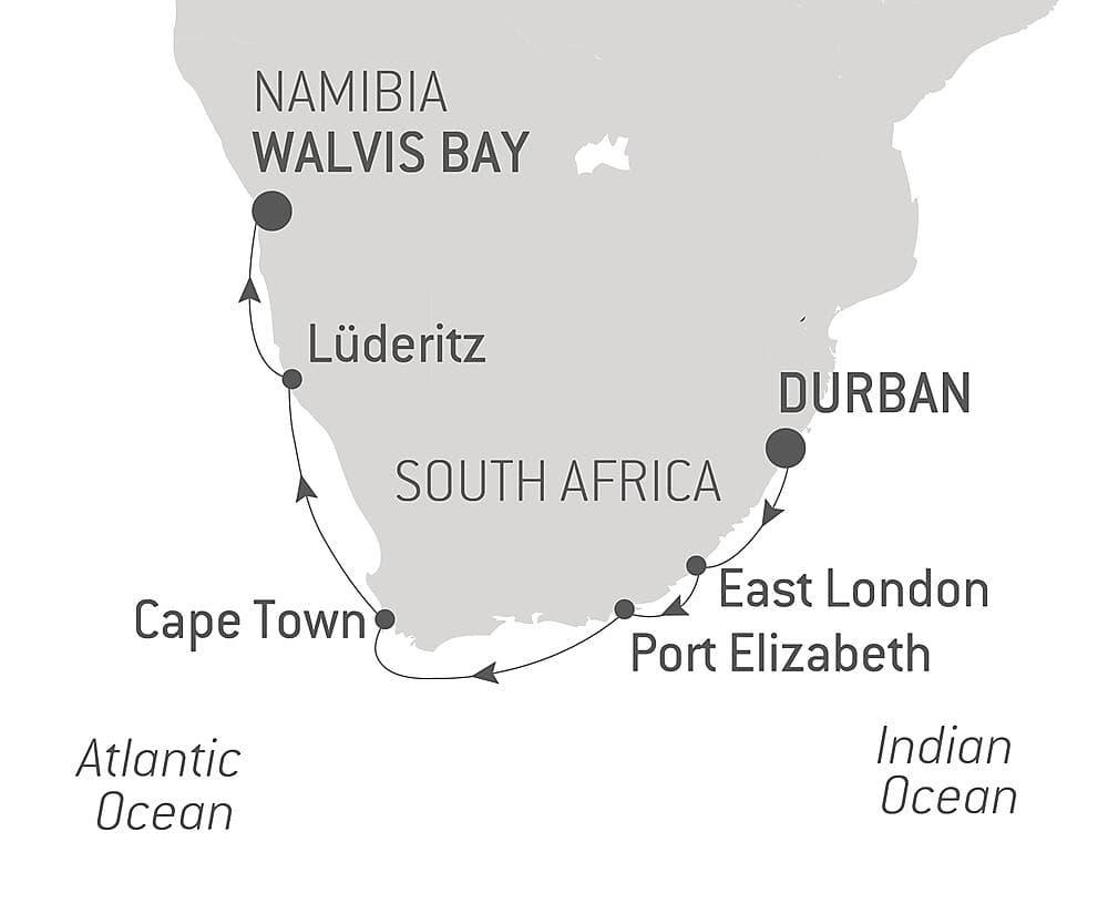 South Africa and Namibia by Sea: Around the Cape of Good Hope – with Smithsonian Journeys null