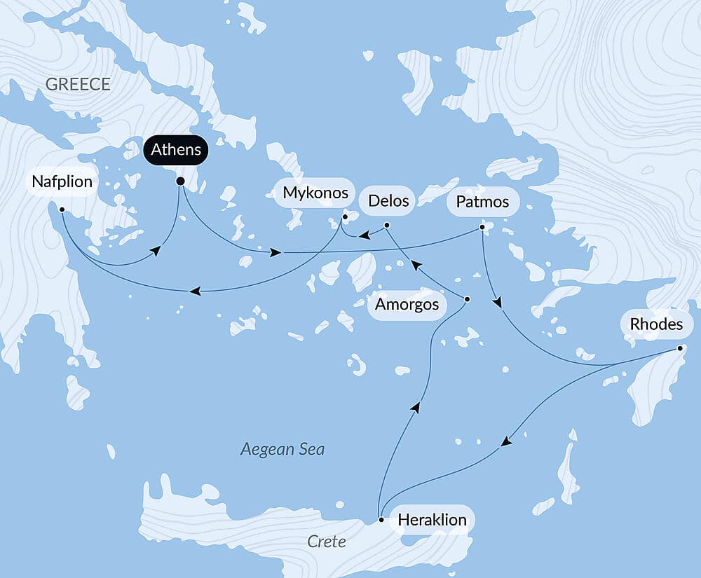 Cruising the Greek Islands of the Southern Aegean – with Smithsonian Journeys