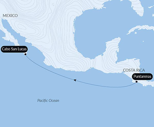 Ocean Voyage: Puntarenas - Cabo San Lucas null