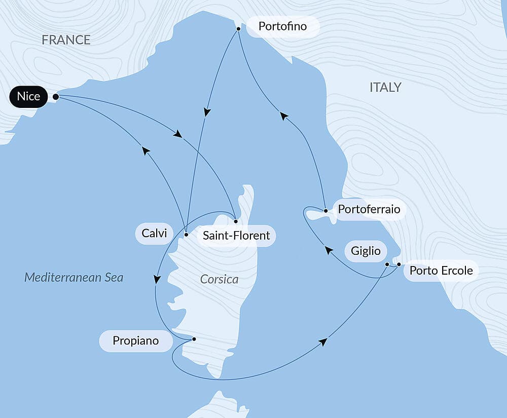 Isle of Beauty & Italian shores null