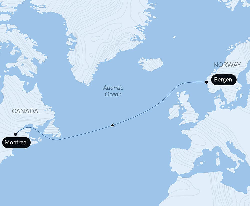 Ocean Voyage: Bergen-Montreal null