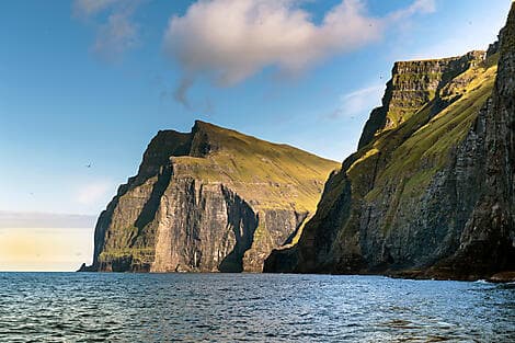 22 May 27 - Sailing along Faroe Islands Coasts