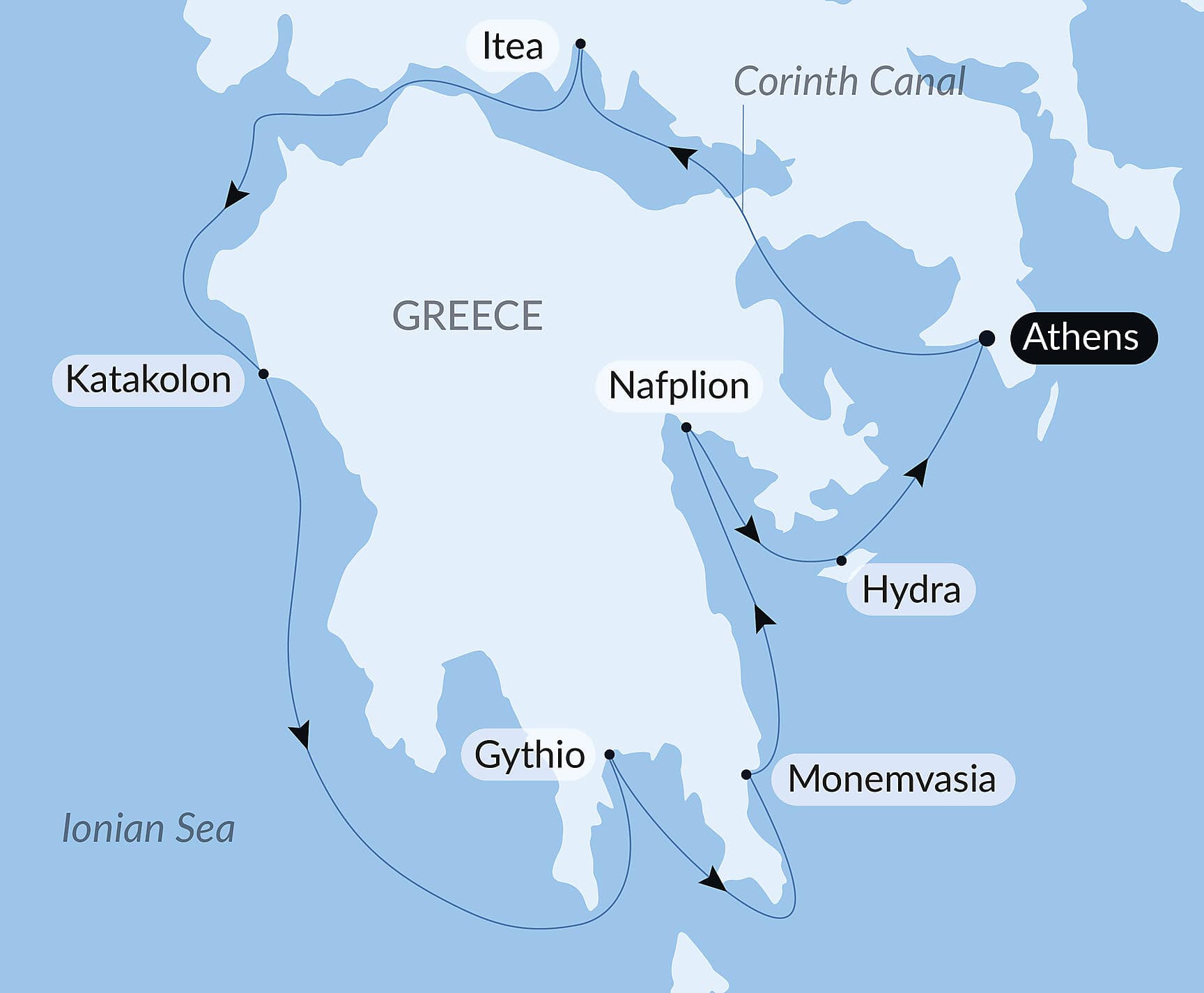 Landscapes and Historic Sites of the Peloponnese