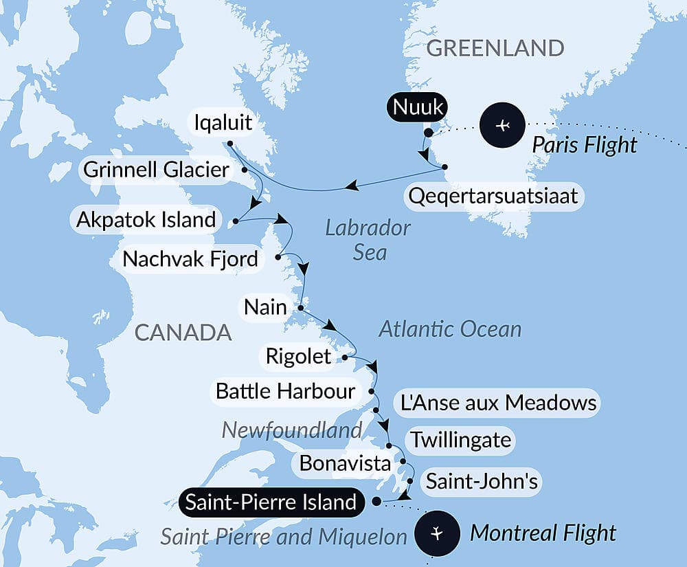 Wilderness from Greenland to the East Coast of Canada null