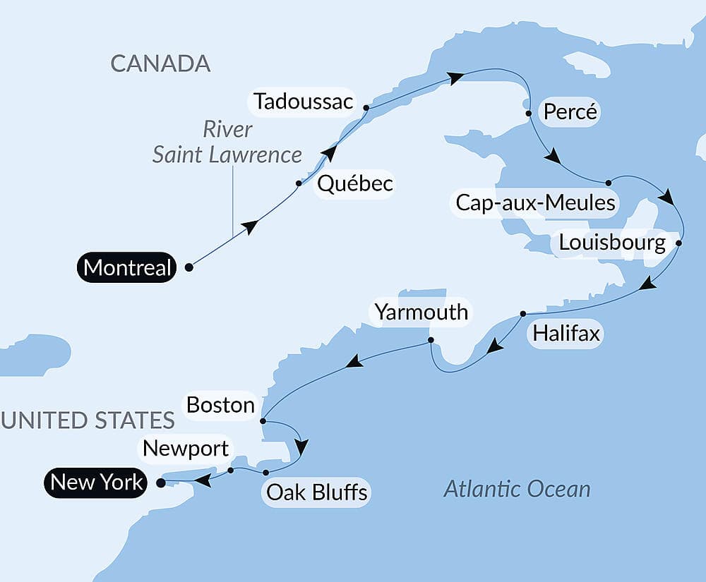 From Québec to the Big Apple: nature & remarkable cities