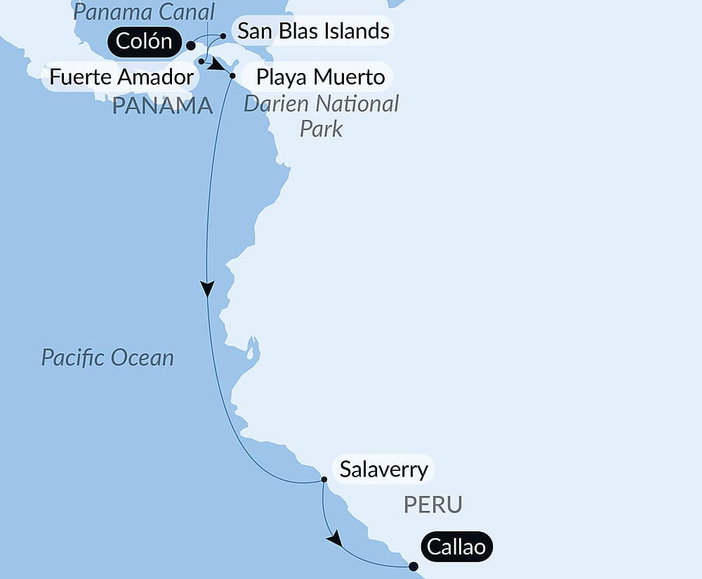 From Panama’s wild beauty to Peruvian shores null