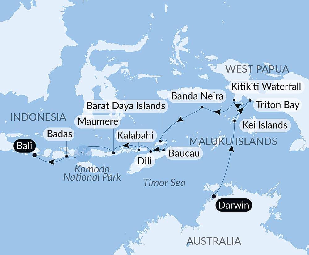 Island Treasures of Indonesia & East Timor