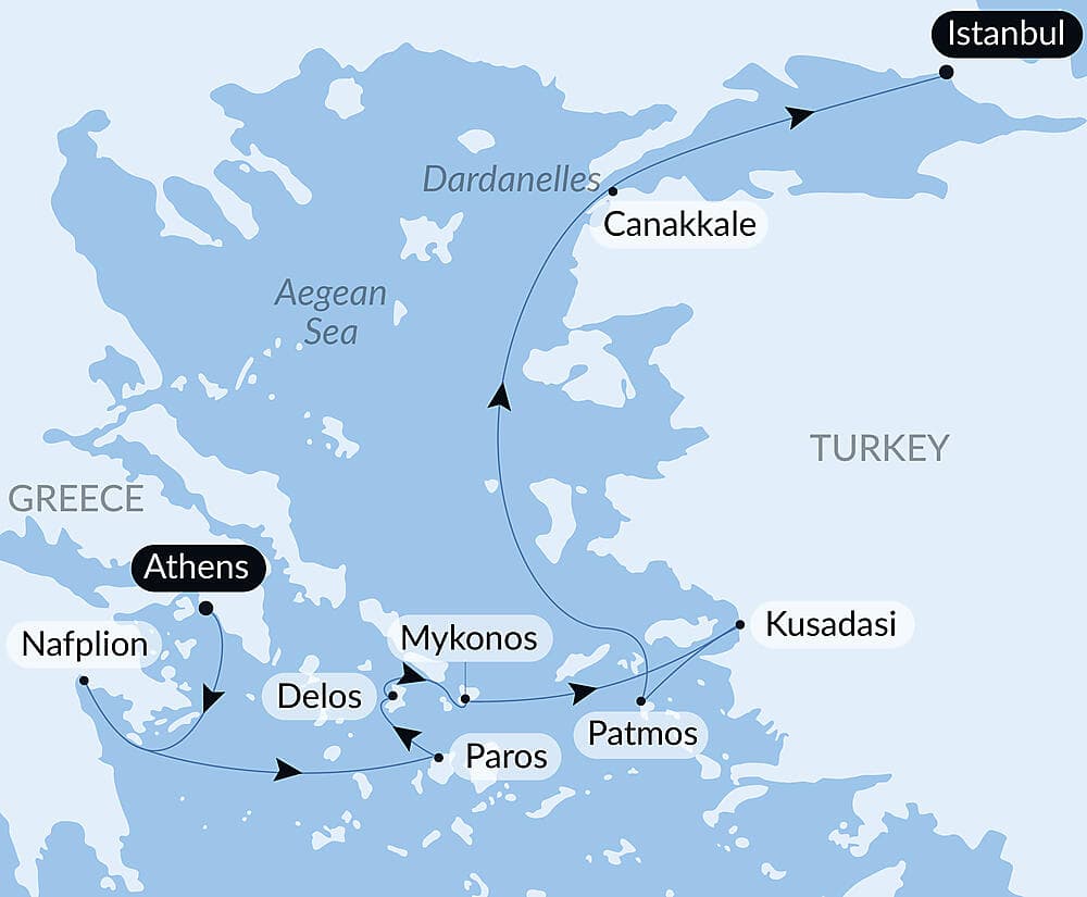 Cruising the Aegean: Turkey and the Greek Isles – with Smithsonian Journeys