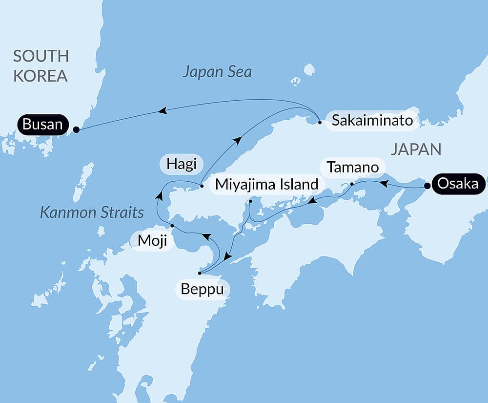 Treasures of Japan and South Korea by Sea – with Smithsonian Journeys