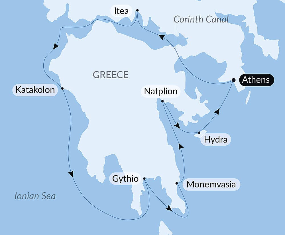 Landscapes and Historic Sites of the Peloponnese